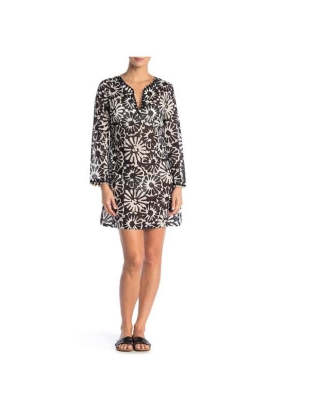 Tory Burch Women's Pomelo Floral Beach Tunic